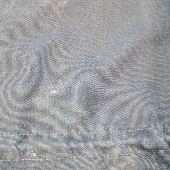 Carhartt Navy Blue Chore Coat Blanket Lined Size XL - Picture 3 of 13
